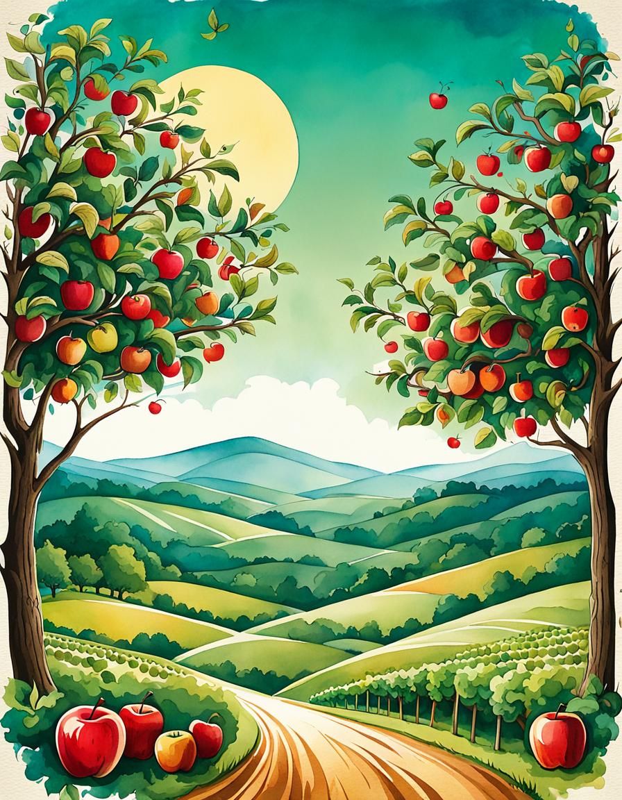 A View from the Apple Orchard