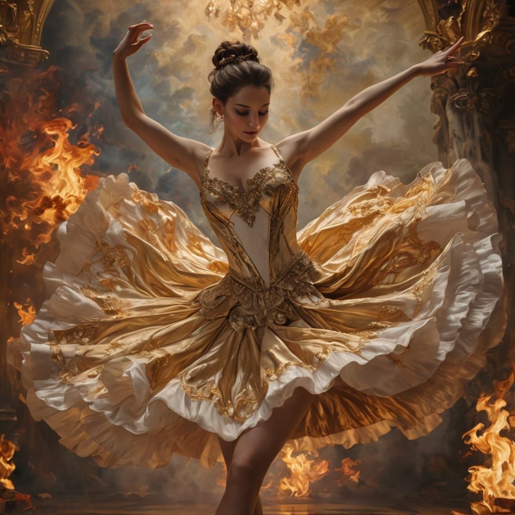 Dramatic Baroque Ballet in Flaming Splendor
