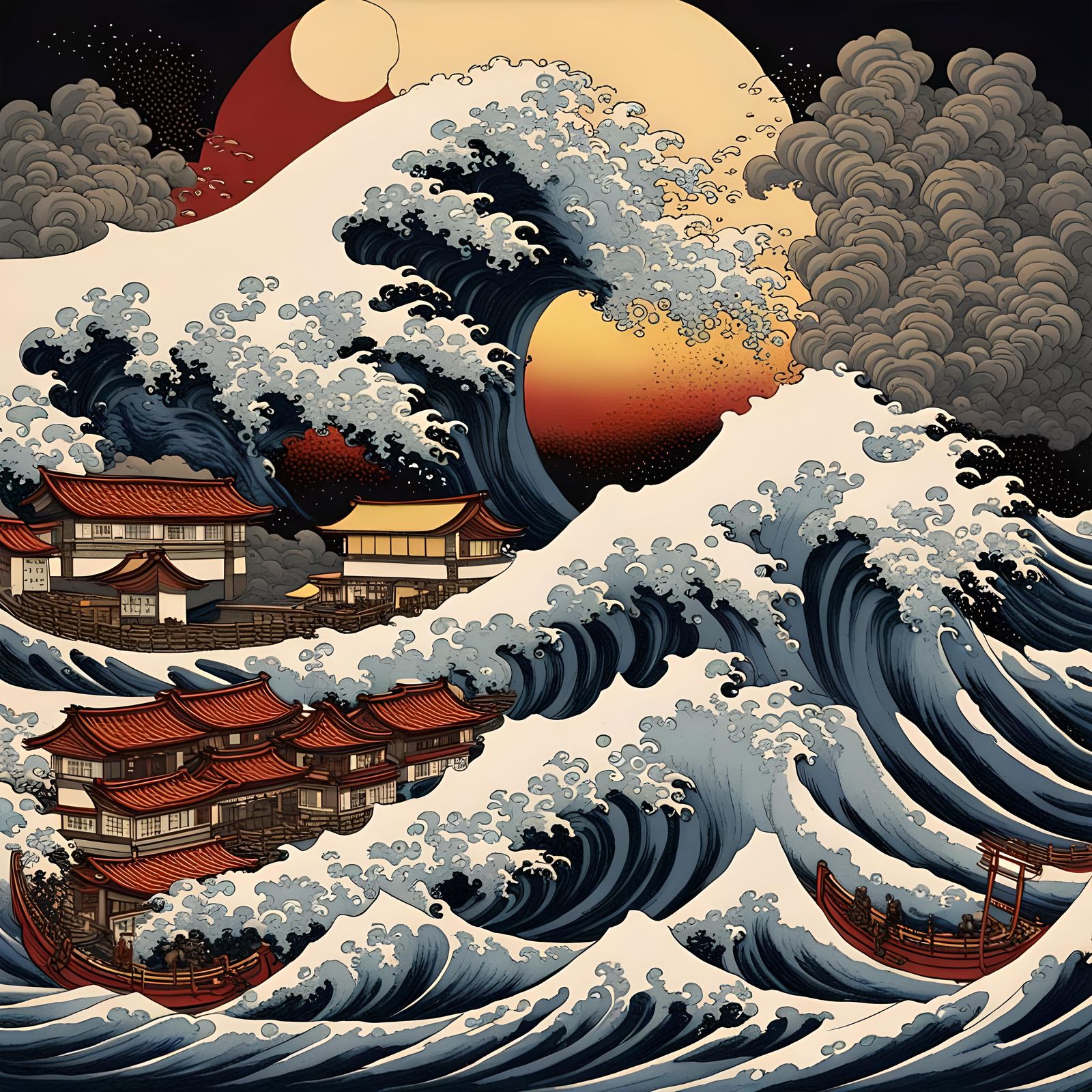 Japanise waves