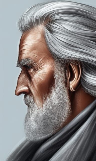 The old man - Side View