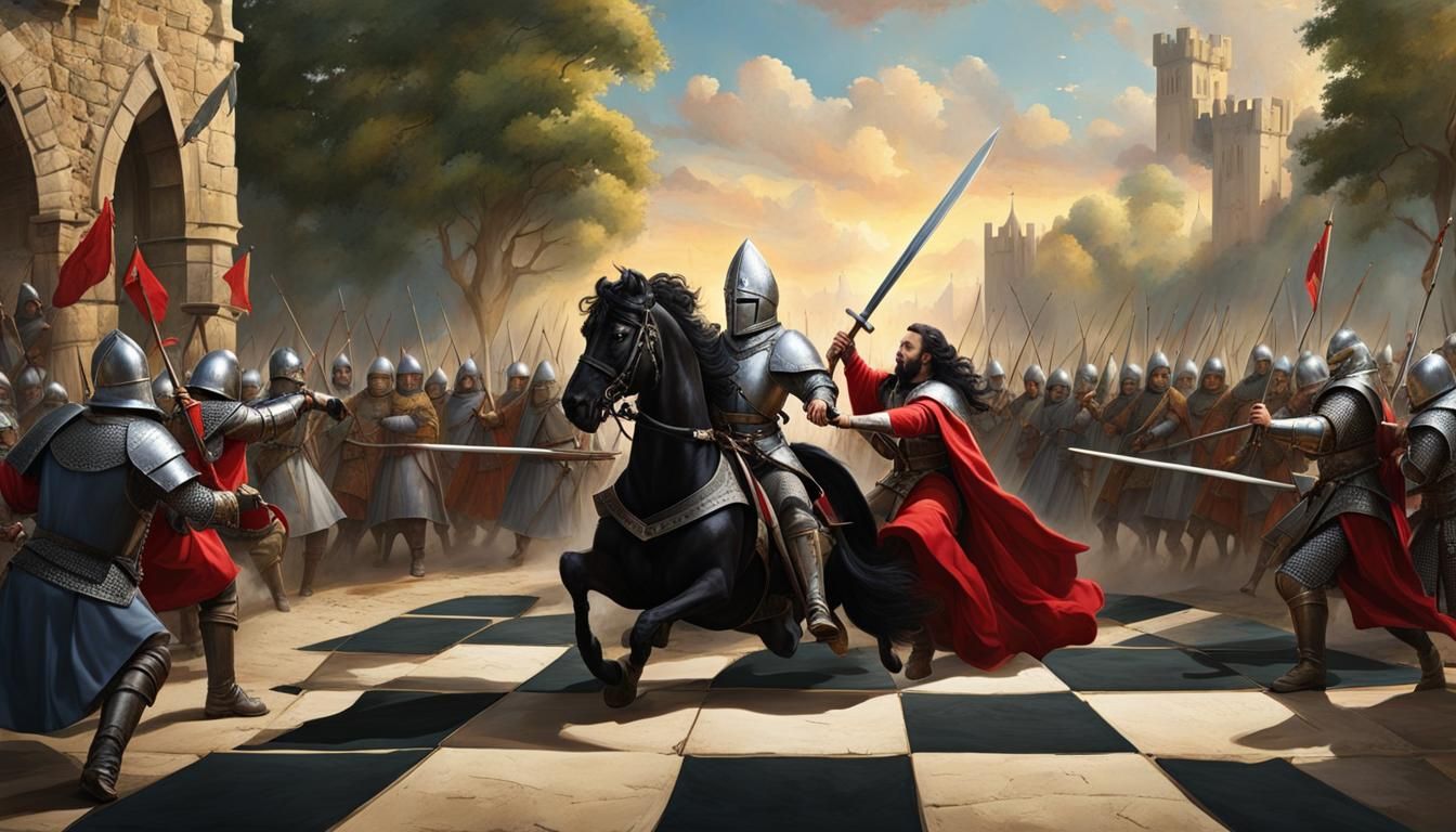 "Who says the king is the weakest player on a chessboard? !!...