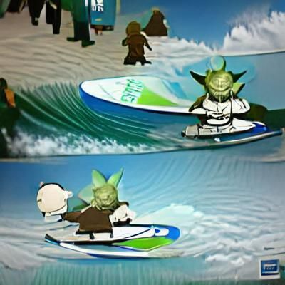 Yoda Surfing: A Surprising Wave Rider