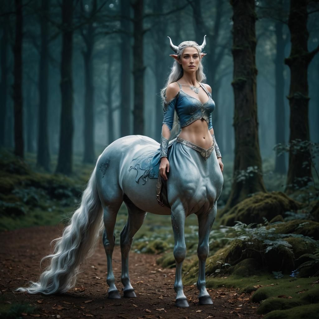 Serene Female Centaur in Rivendell Style