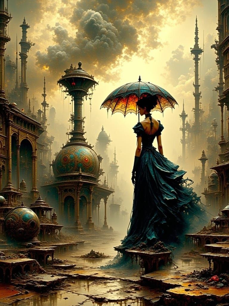 Victorian Lady Observes Smoking Regulators