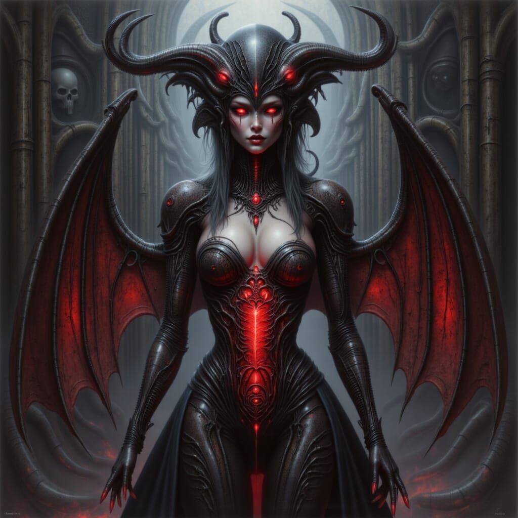 Grimdark Witch - inspired by @TabulaRasa