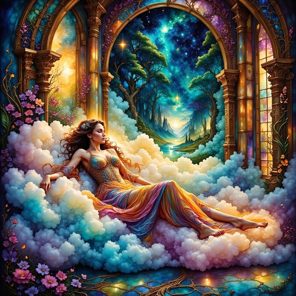 Ethereal Bohemians in Cosmic Slumber