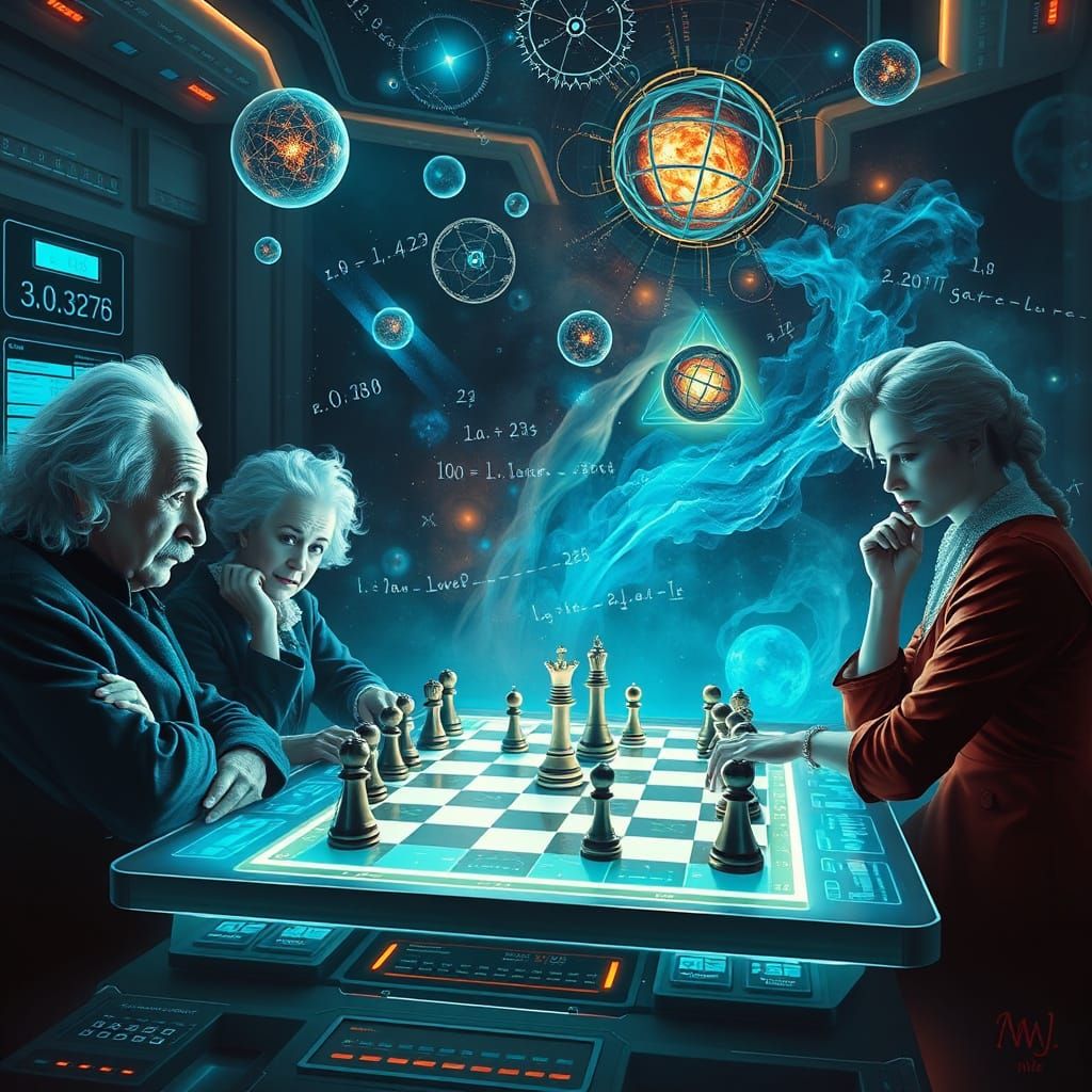 Scientists Play Holographic Chess in Futuristic Room