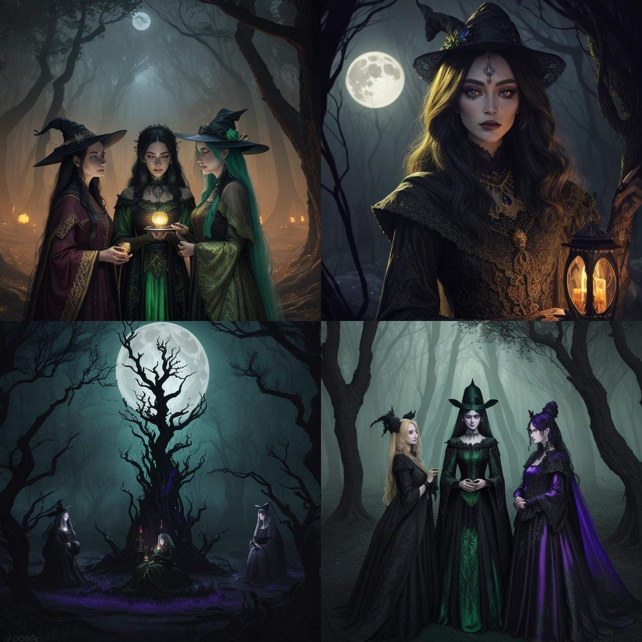 Enchanted Forest: Witches' Halloween Poison Brew
