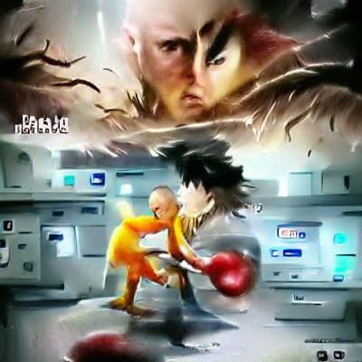 Epic Anime Battle: Goku vs. Saitama