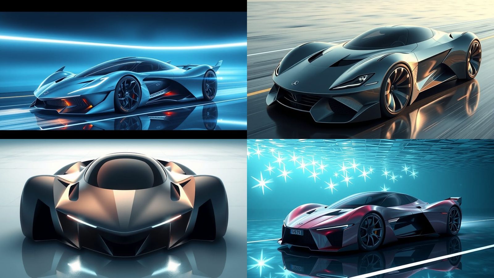 A super special car of the future that can Fly, dive underwa...