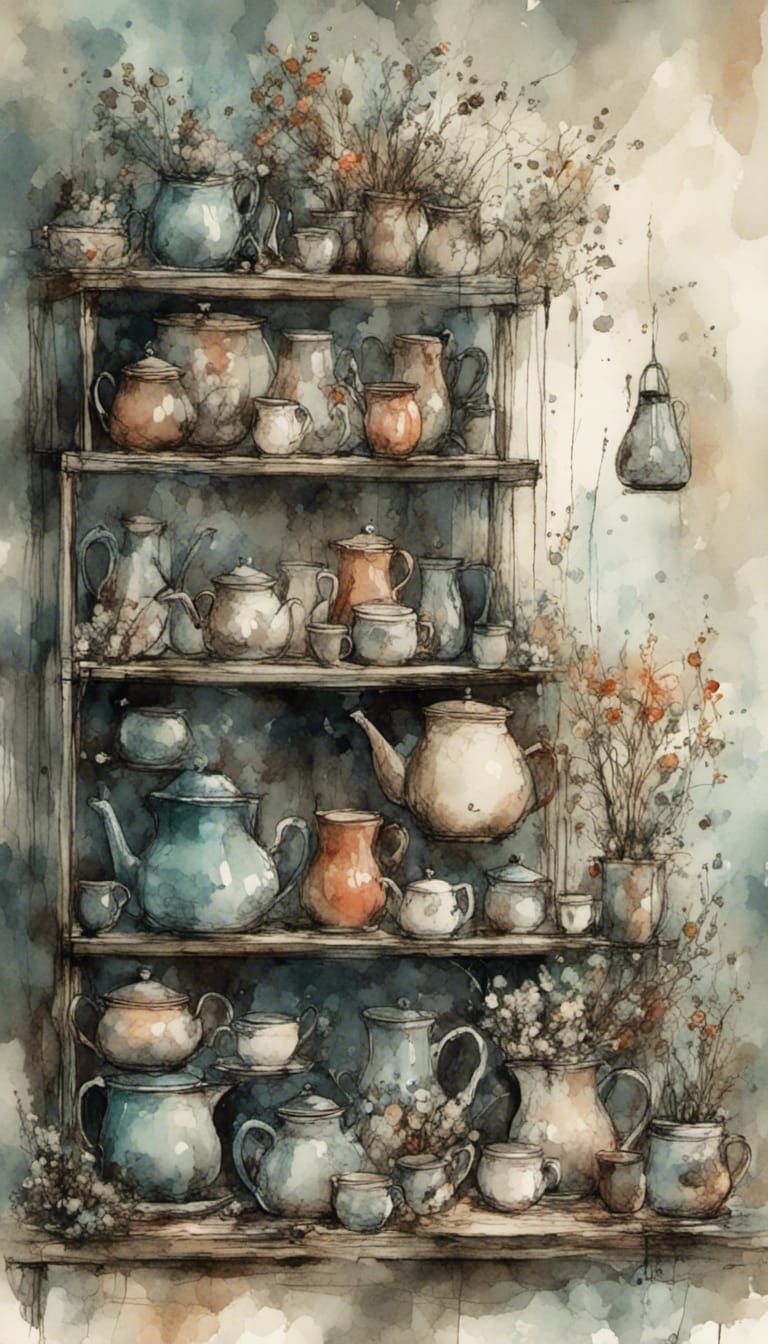 <lora:busy wheres wally:1.0> <lora:Charcoal and Ink:1.0> cof...