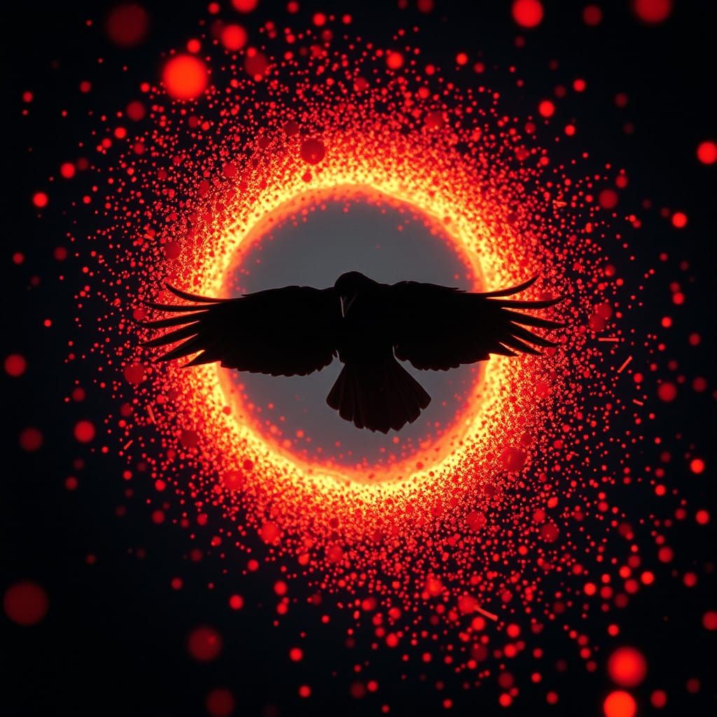 Raven Unveils Cosmic Mystery in Cinematic Vibe