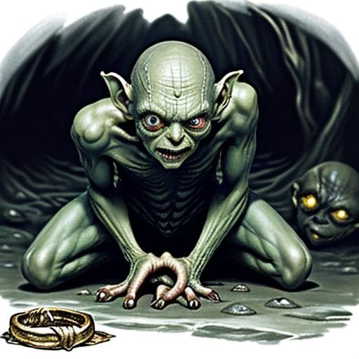 Gollum had previously owned the Ring for centuries, but lost it during the fight.