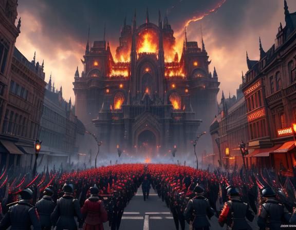 Fantastical Land of Confusion: Detailed Matte Painting