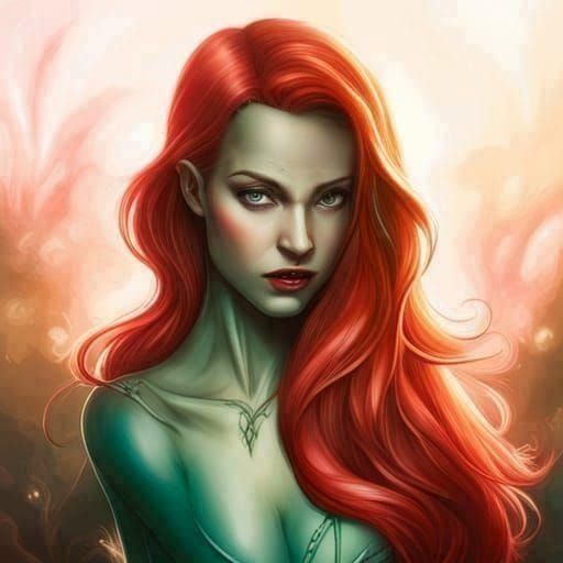 Pale Beauty: Flawless Skin Portrait