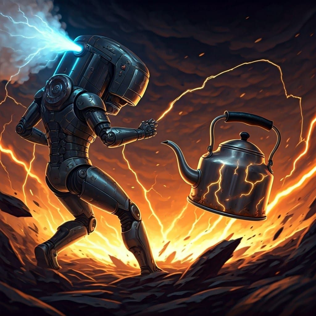 Epic Anime Battle: Coffee Maker vs Kettle