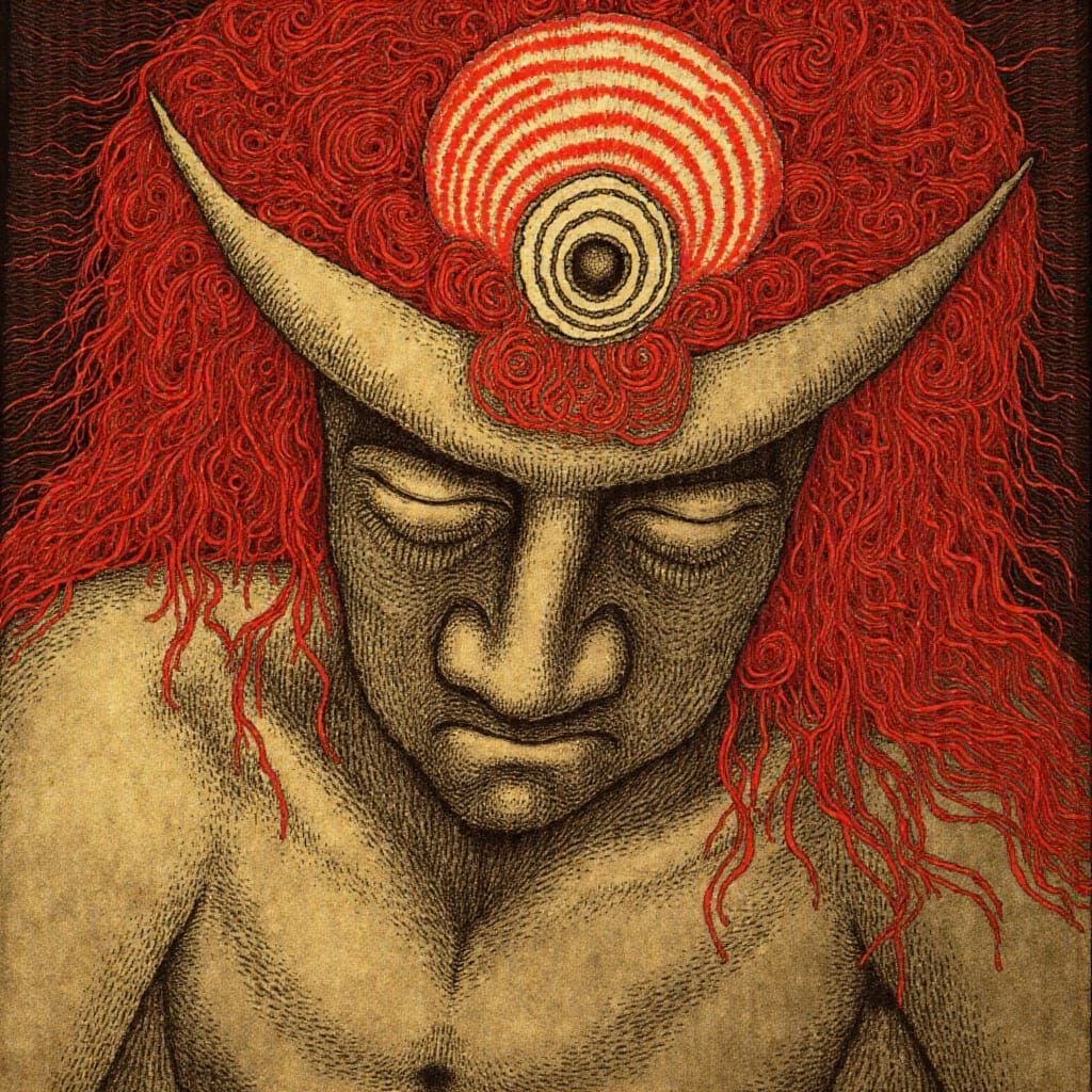 Alchemical Legend: Minoan Pointillism of Lord Goldry's Wrath