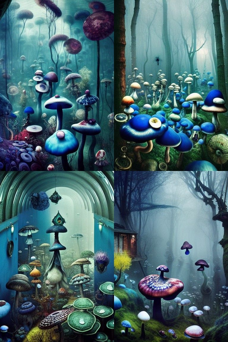 Blue Shroom Society #03
