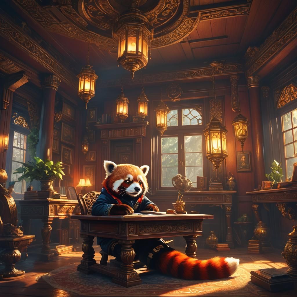 Red Panda CEO: Fantasy Concept Art in Unreal Engine