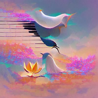 Abstract AI Genesis: Visual Harmony from Nothing