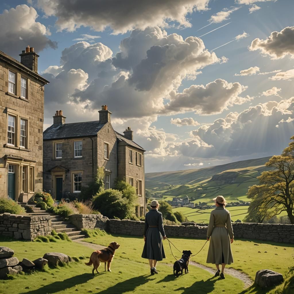 Yorkshire Dales House in Mannerism Style