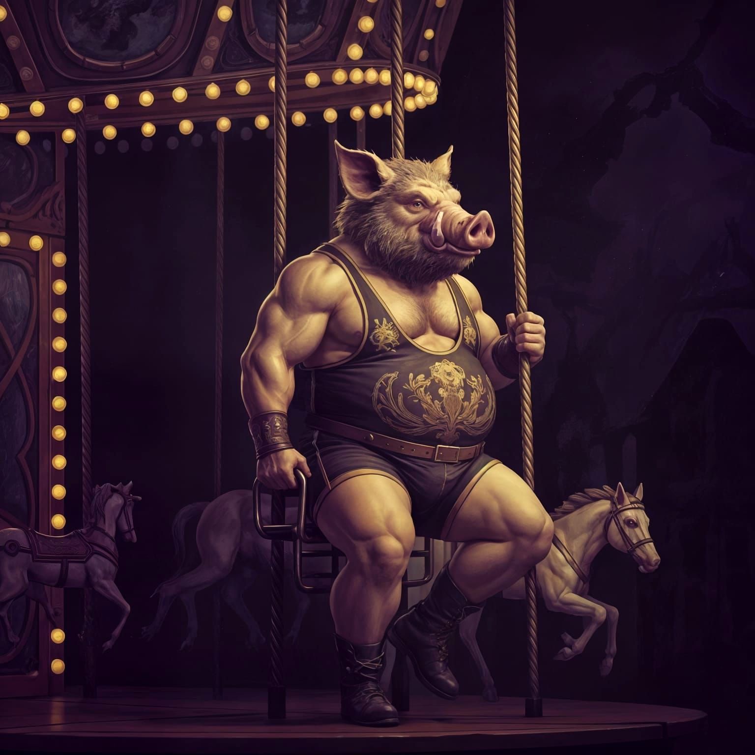 The Last Ride at the Fair Horror Movie Poster