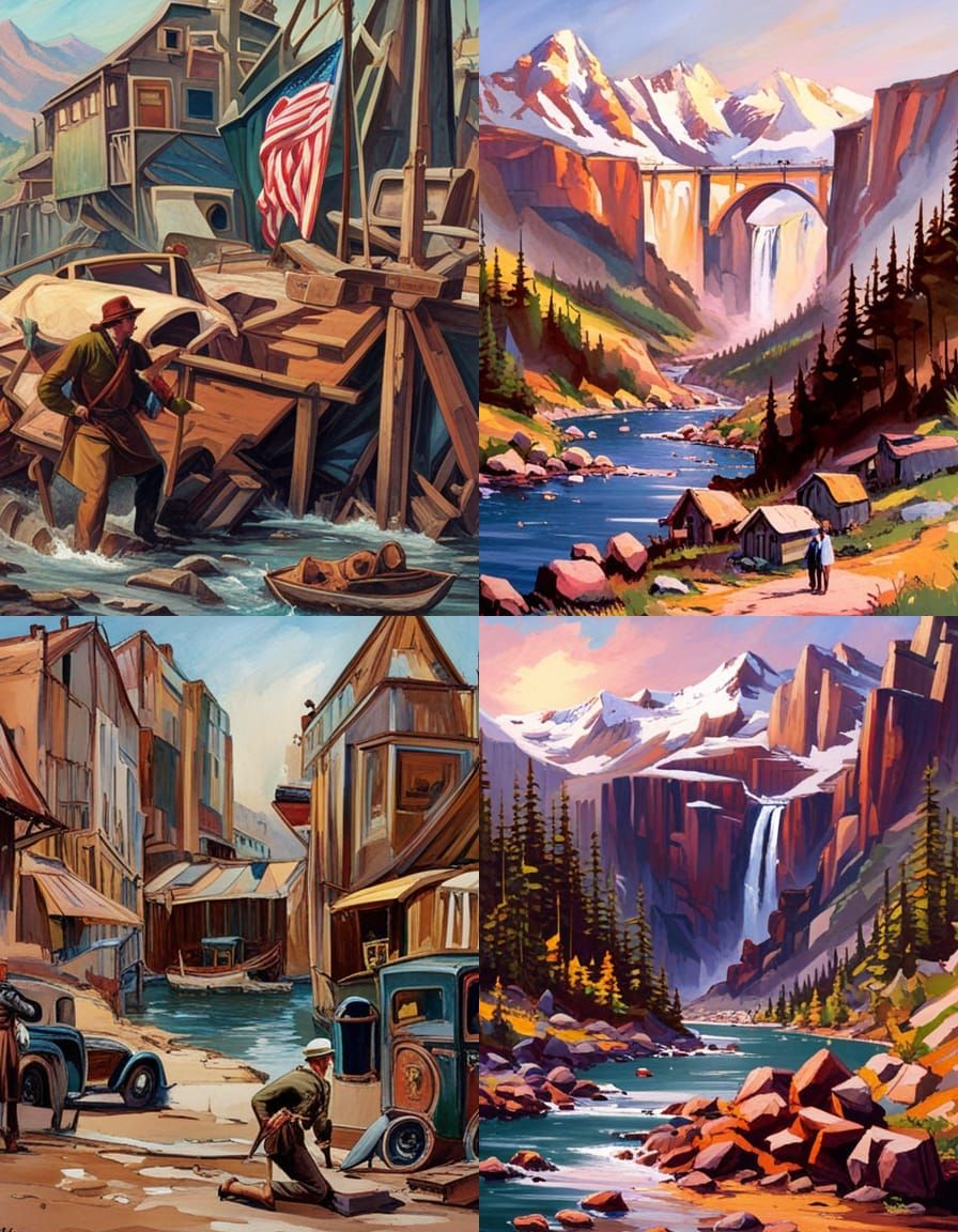 Fantasy Character Portrait in Painterly Style