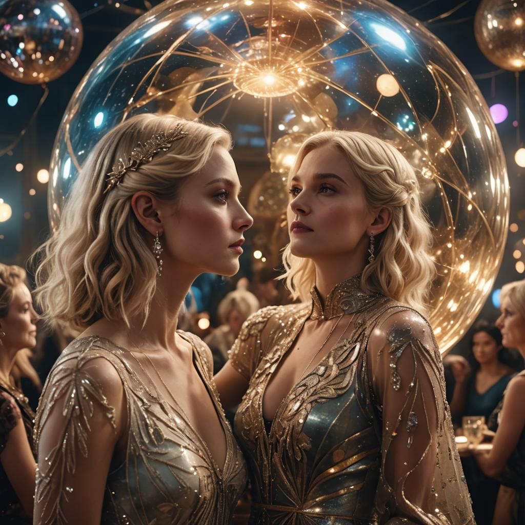 Epic Party Scene of Maturing Women