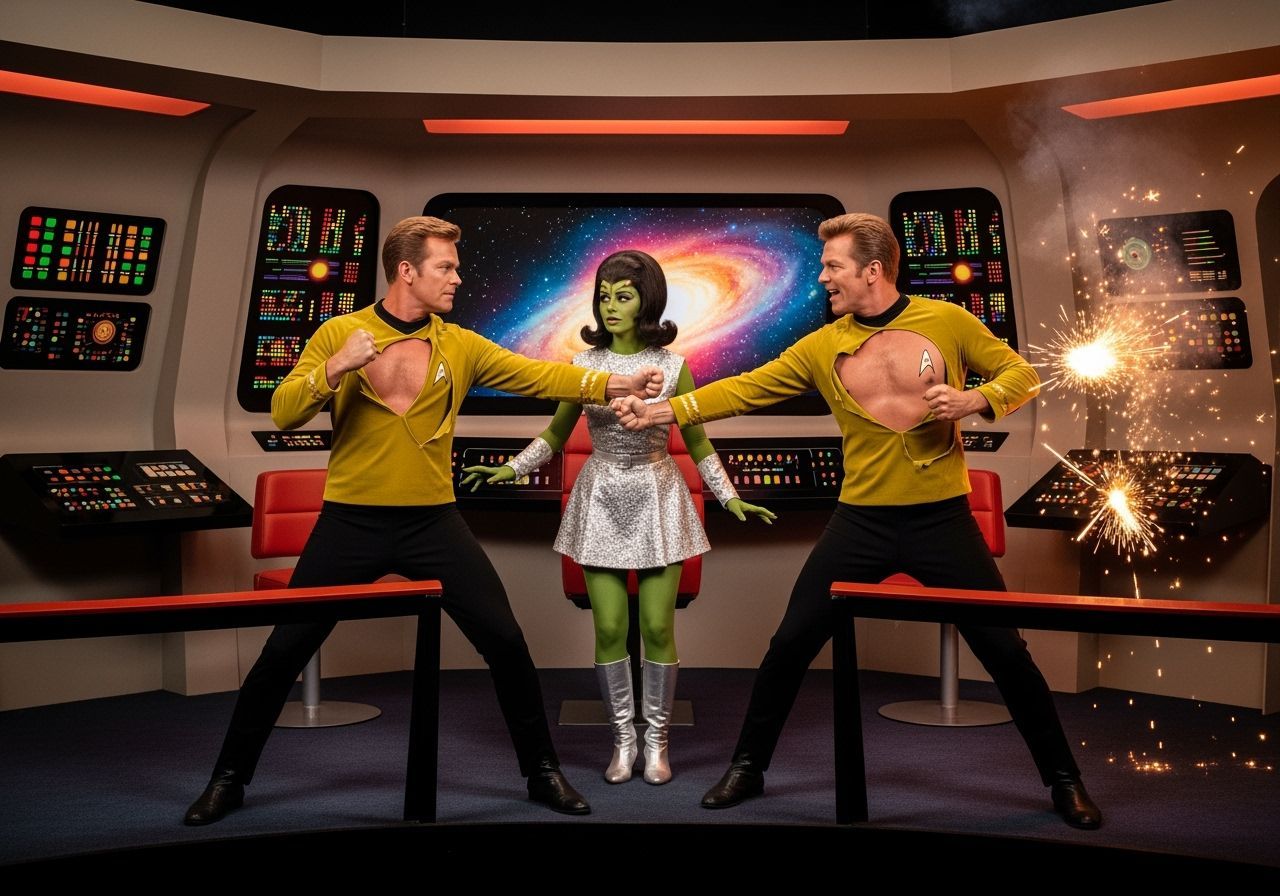 Star Trek Duality: Captain vs. Evil Twin on Bridge