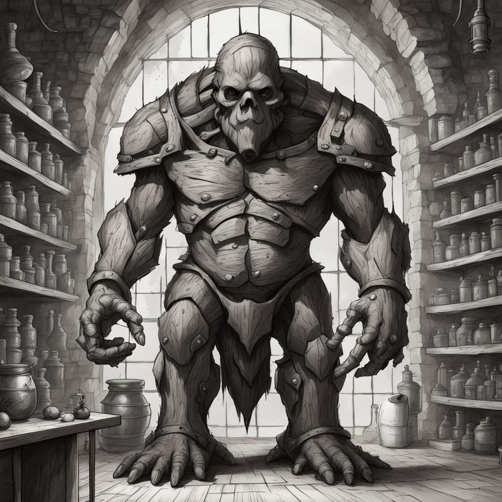 Wood Golem & Flesh Golem experiment.