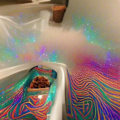 Smoking DMT in a Bathtub: Psychedelic Scene