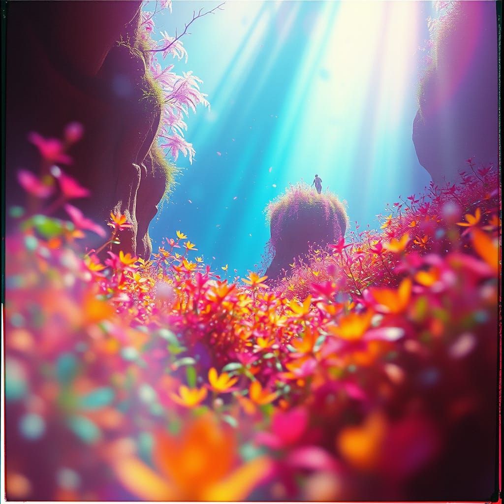Ethereal Realm in Vibrant Colours