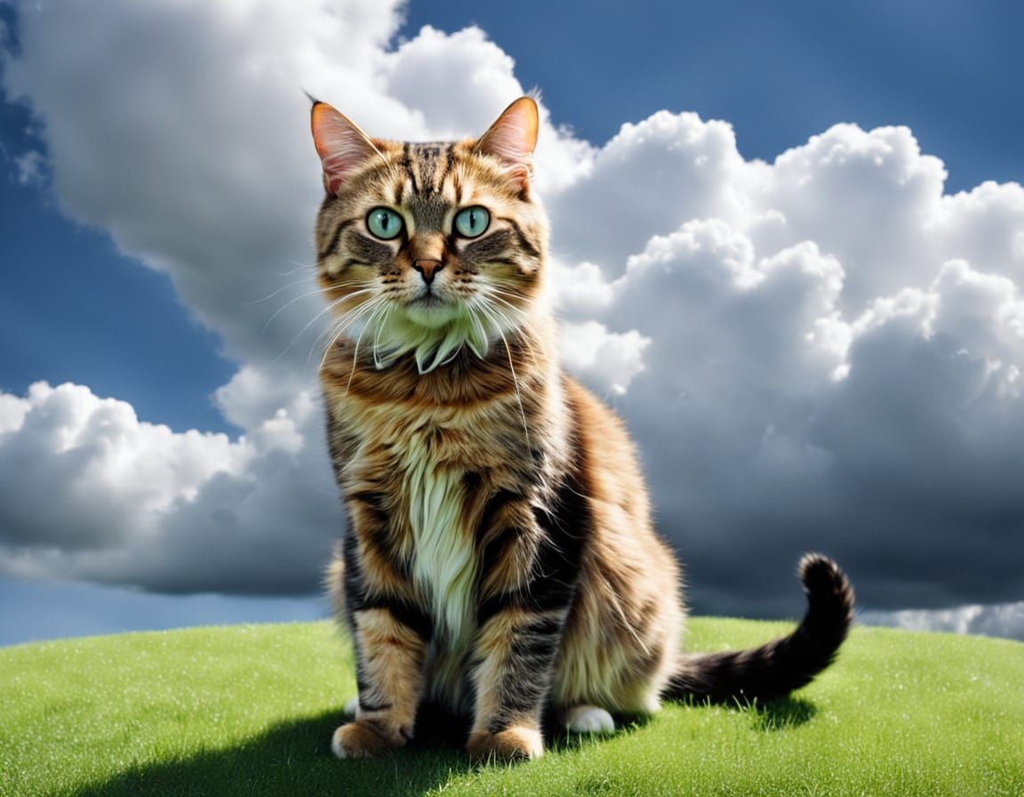 A surreal Cat picture