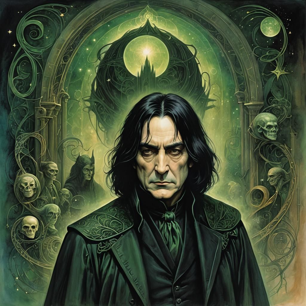 Surreal Sorcerer: Severus Snape in Stardust