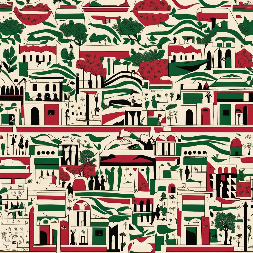 AI Interpretation of Palestine