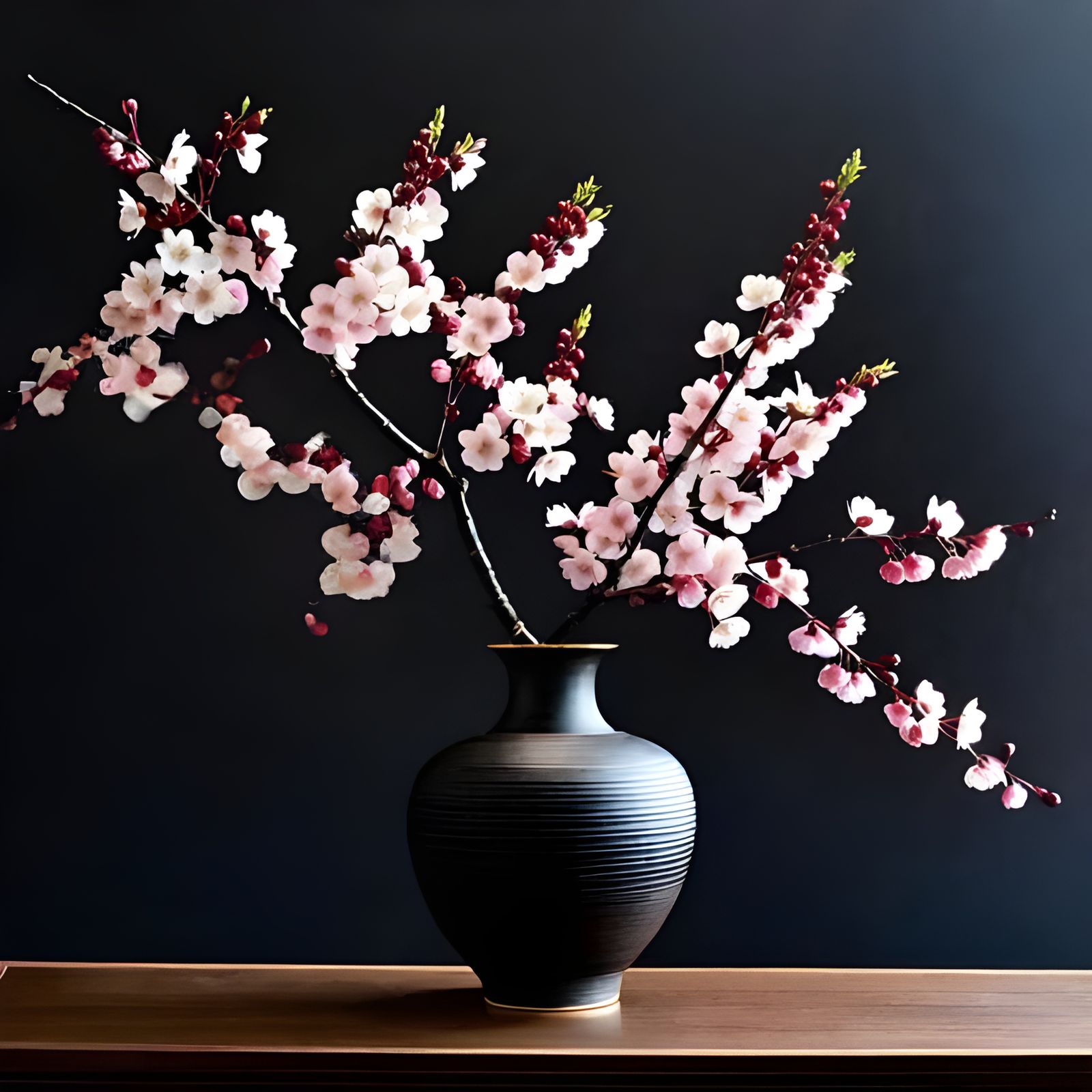 Ikebana Flower Arrangement: A Study in Harmony