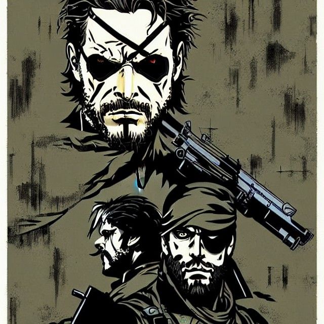 Metal Gear Solid Inspired Art