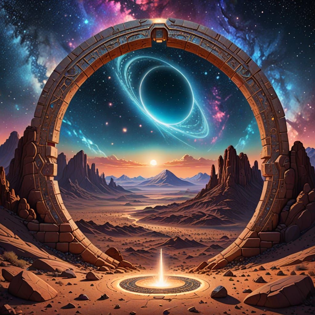 Cosmic Portal to Another World