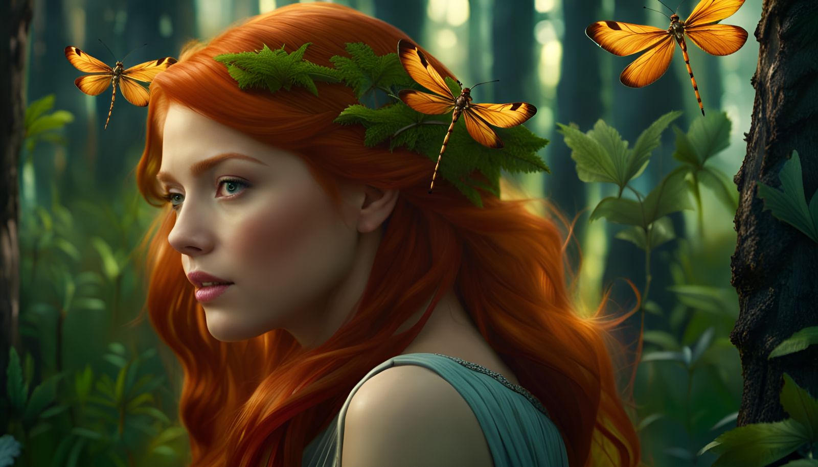 Beautiful redhead