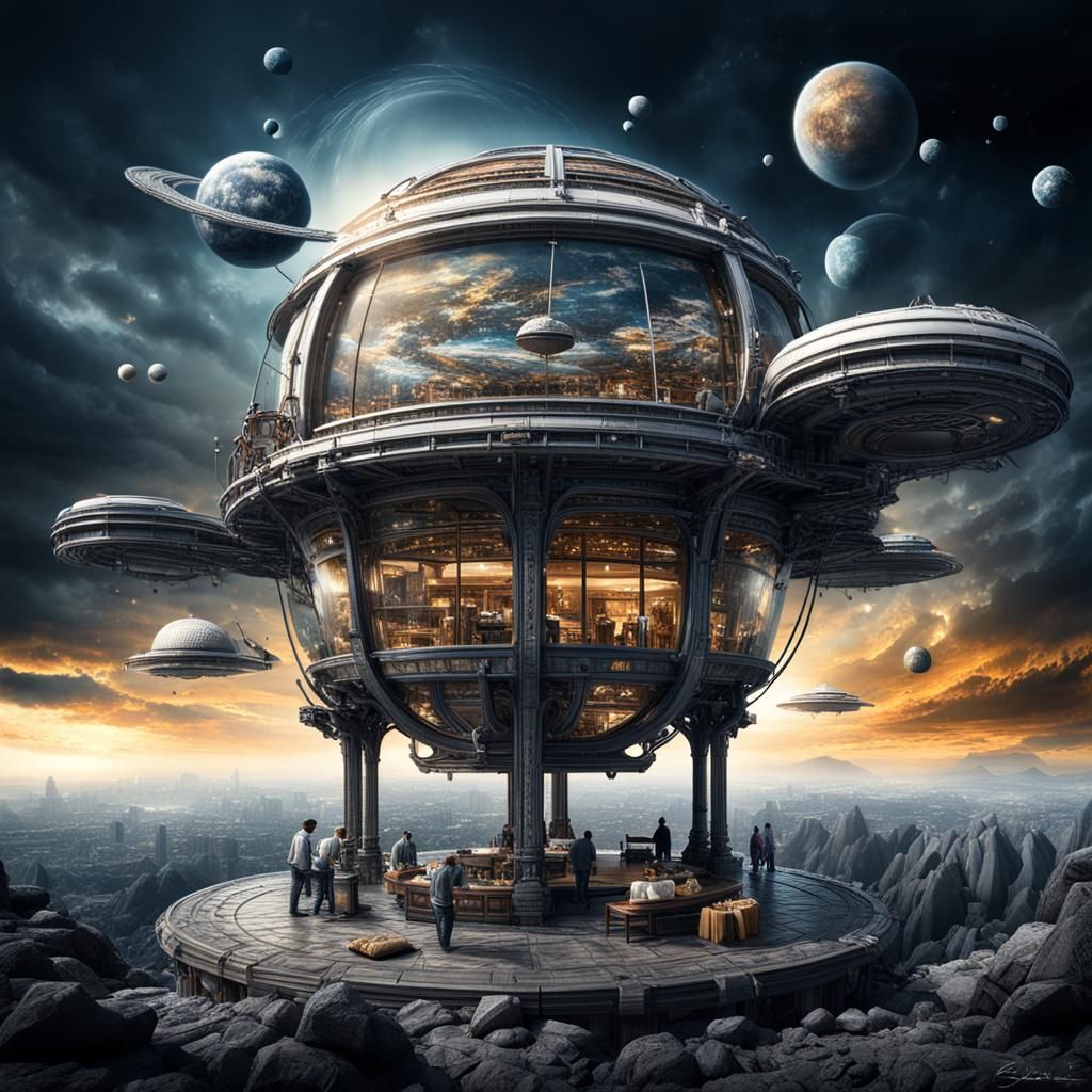 Life as Time and Space: Hyperrealistic Rendering