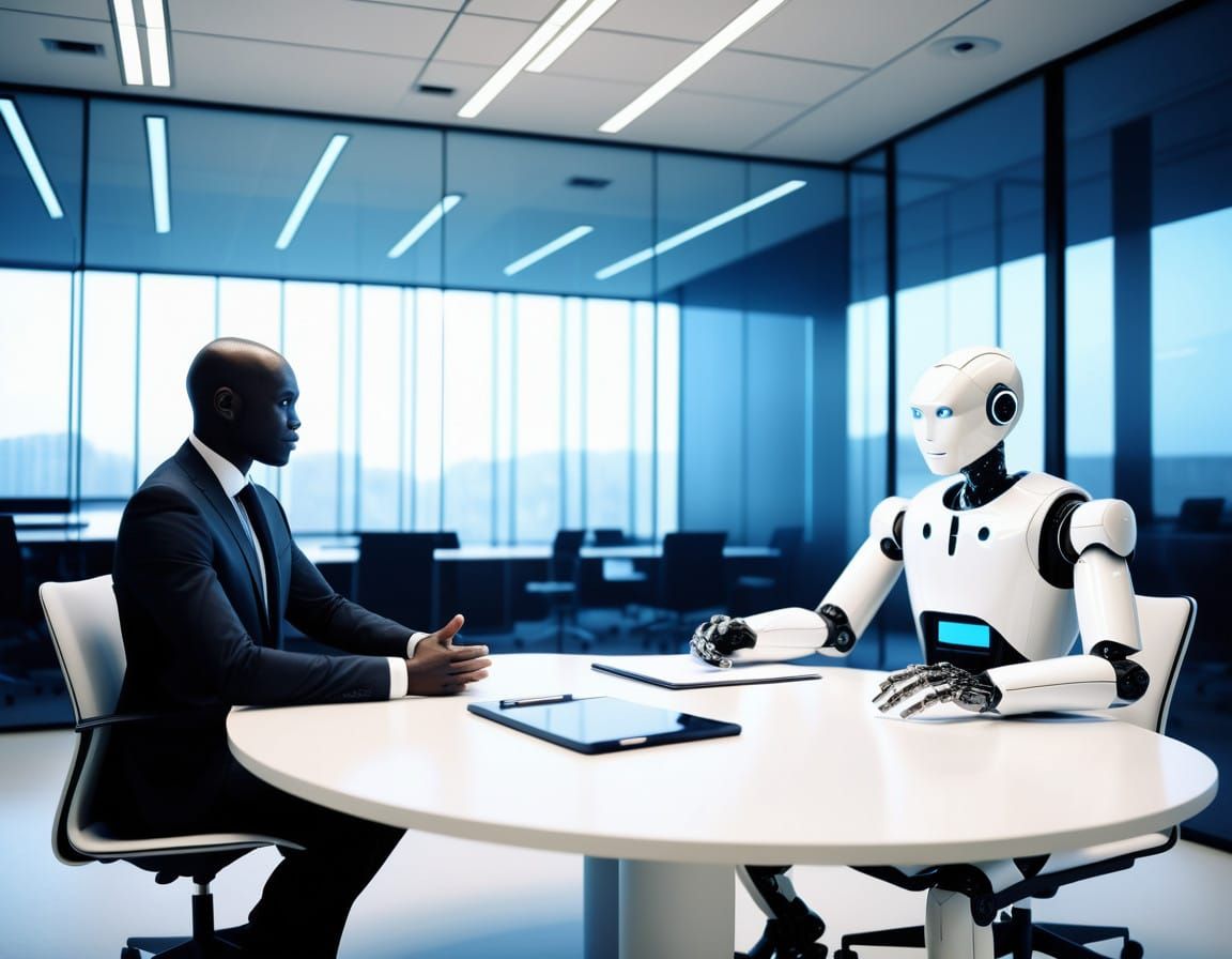 Dynamic Human Robot Business Negotiation in Modern Office Sp...