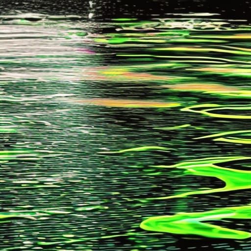 Toxic green water neon colored water with toxic sludge in it& dirty vibes& toxic vibes& Gross vibes& no swimming in that...