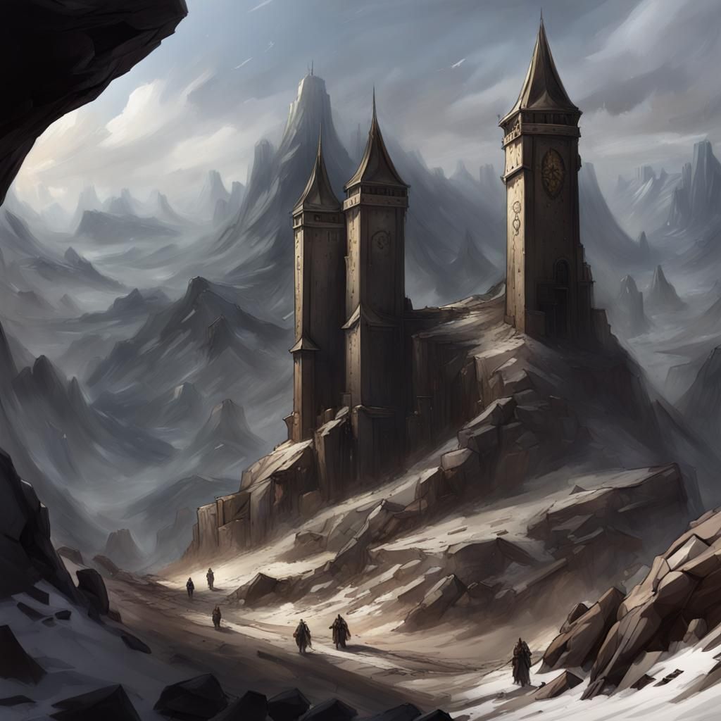 Sable Watch: Dark Fantasy Military Outpost in 8K