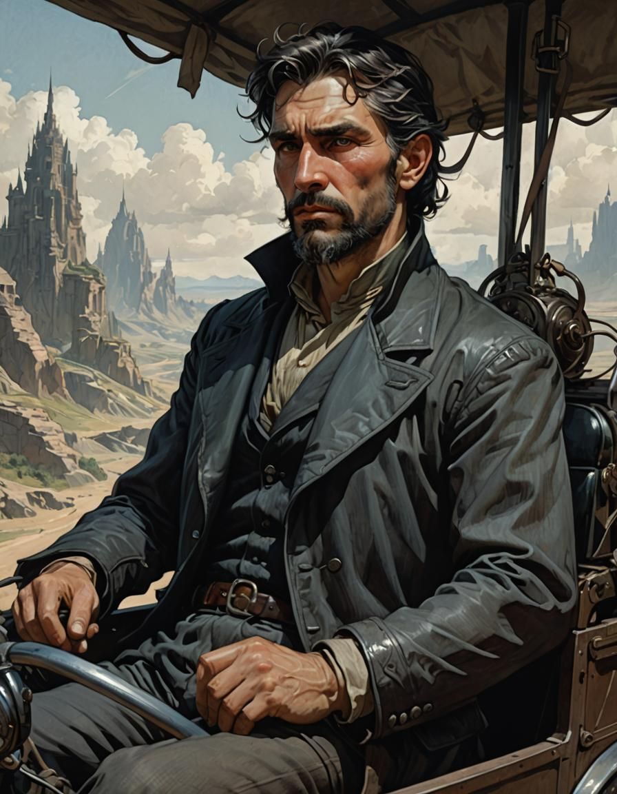 Grim Fantasy Portrait in Unreal Engine