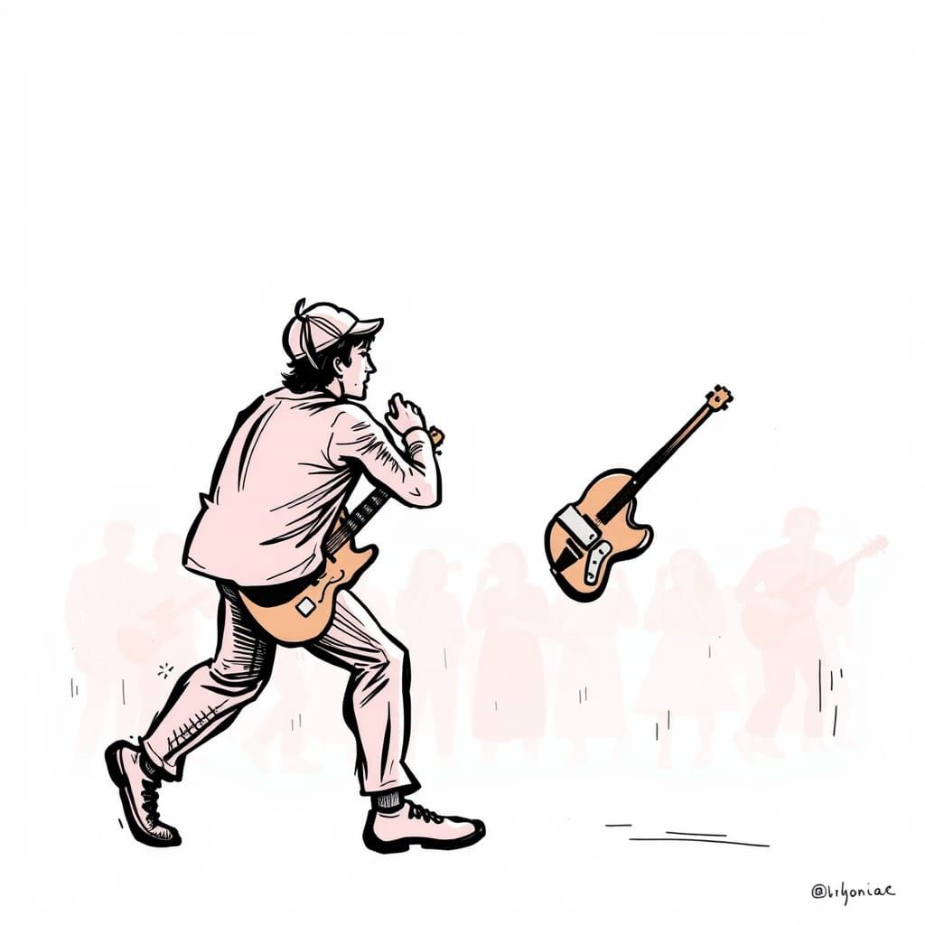 Abstract Rhythmic Design with Dynamic Movement