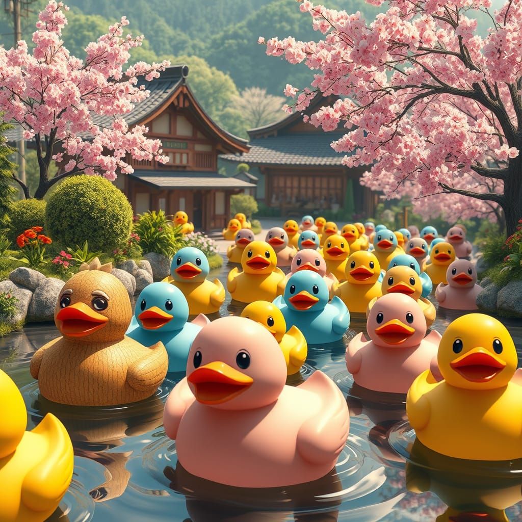 Running of the Rubber Duckies