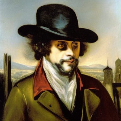 Surreal Hats Stroll Down Torchlit Corridor