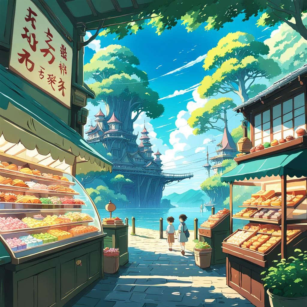 Studio Ghibli Sweets, Anime Key Visual