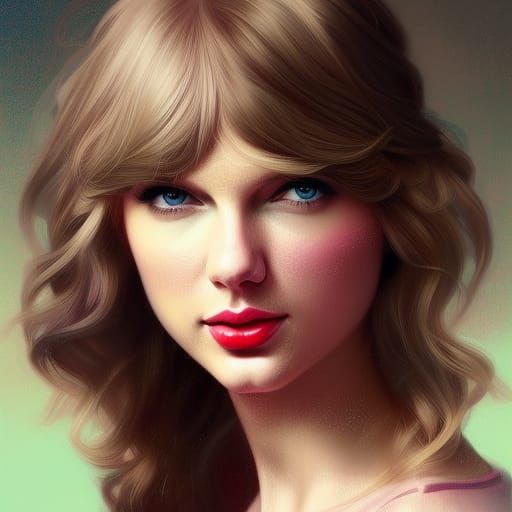 Pastel Portrait Concept Art in 8K Resolution