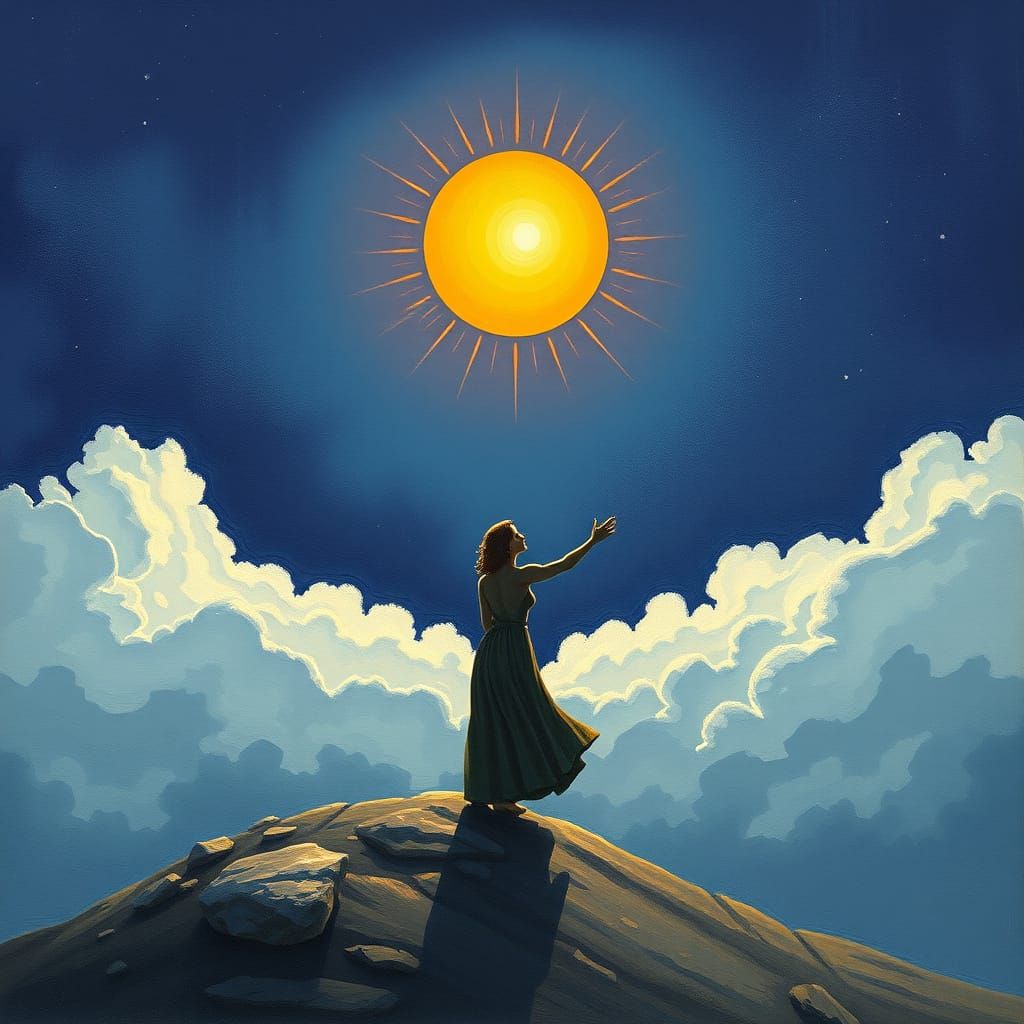 Man and Woman in Cosmic Harmony